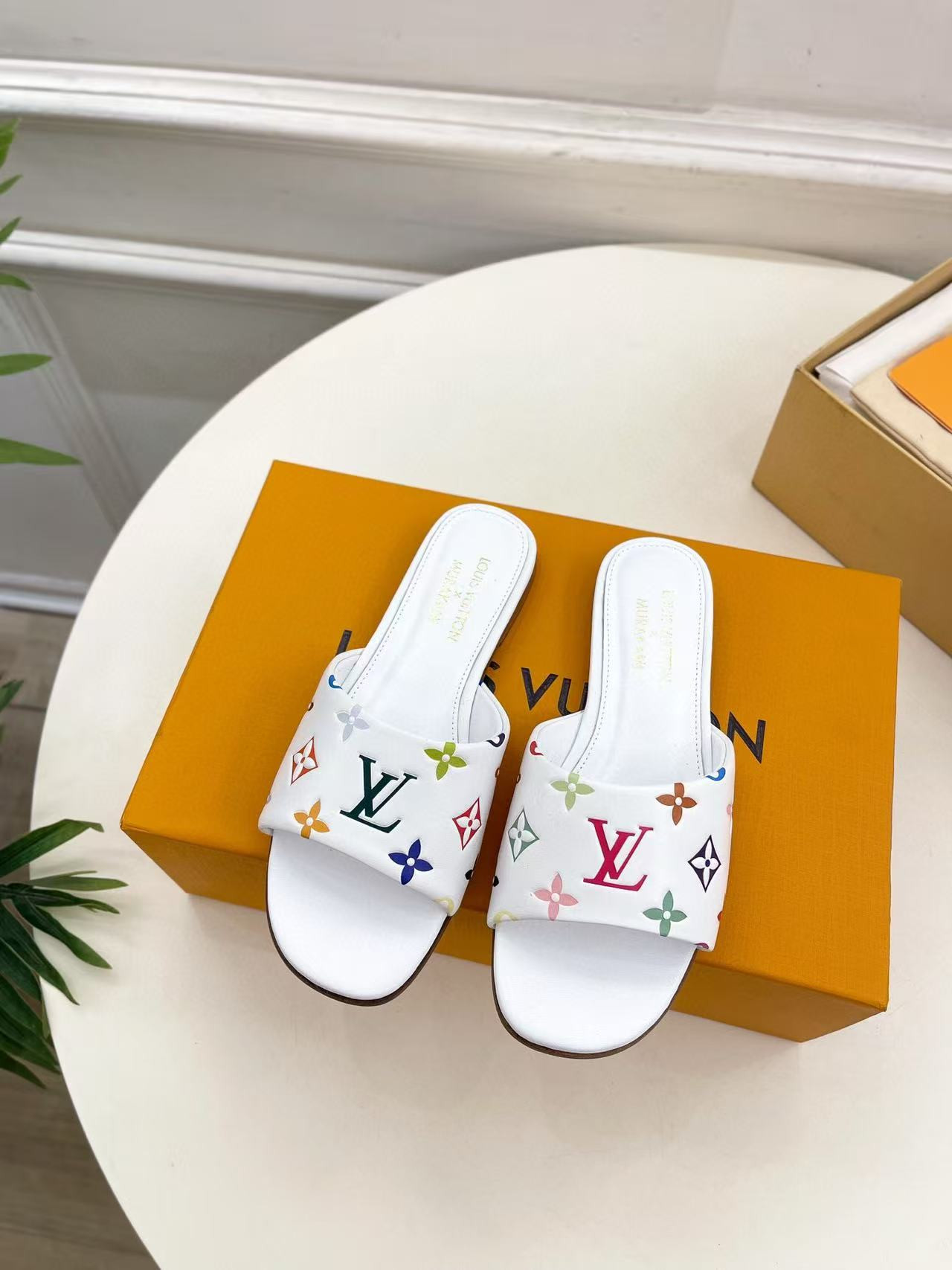 UA LV x TM 6AM Flat Mule