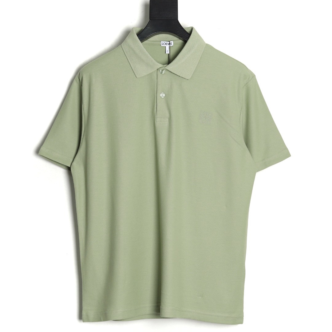 L0ew* short-sleeved polo shirt