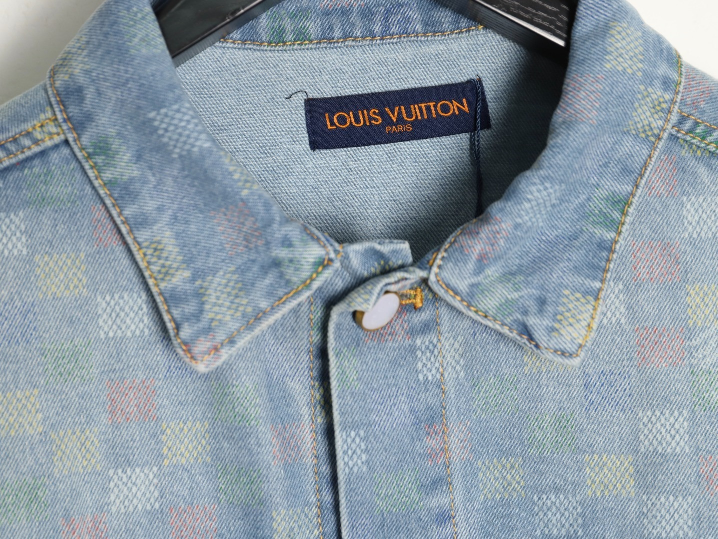 l0*is V*t0n 25fw denim jacket suit