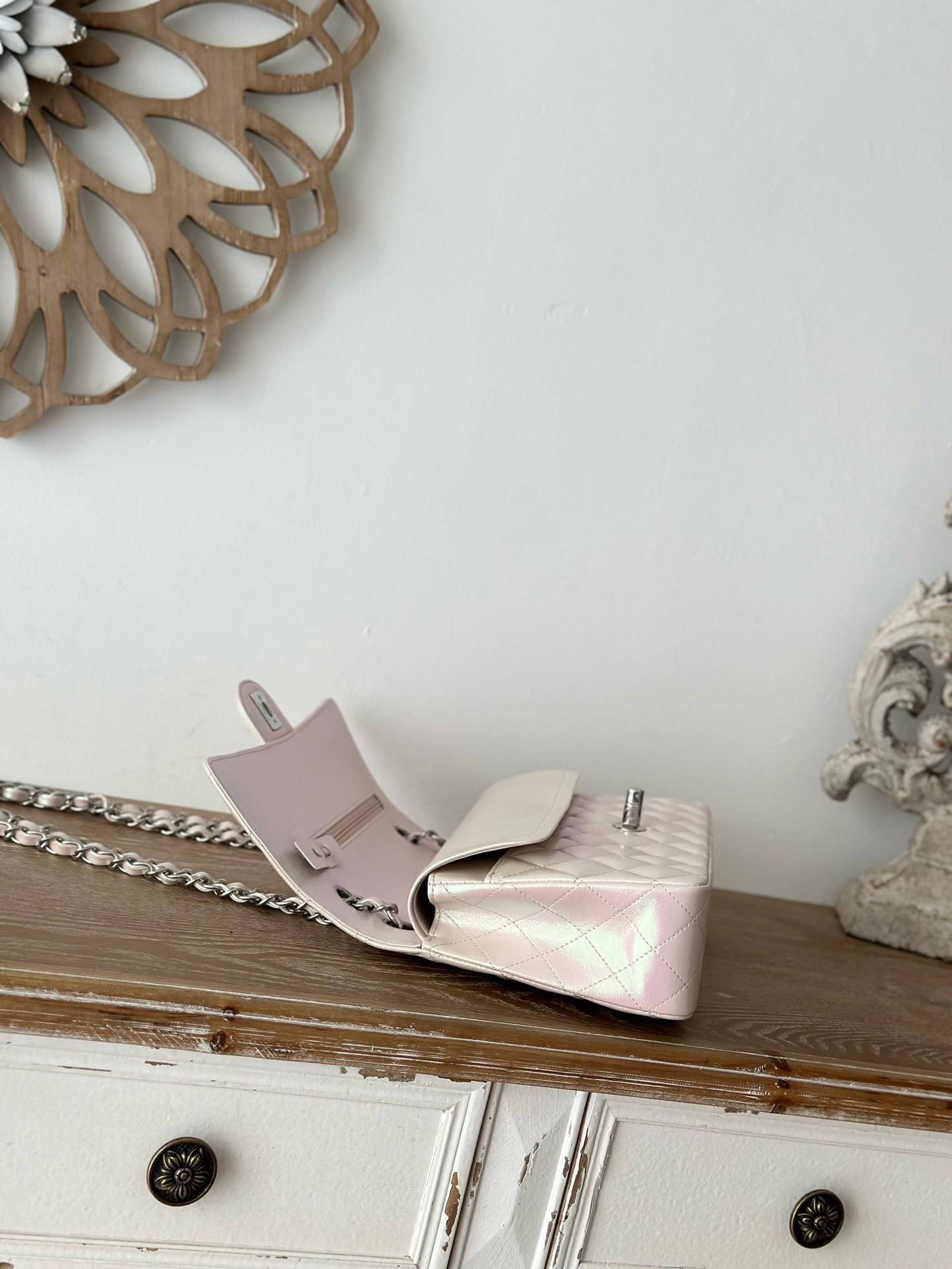 Ch*el classic flap handbag cf 25.5x 15x6cm