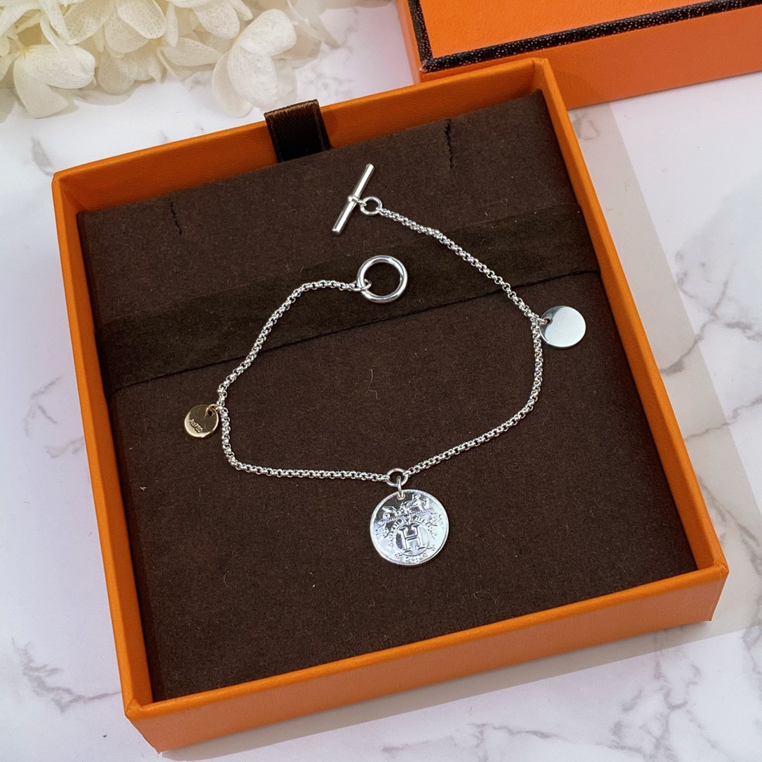 Hermès Coin Bracelet