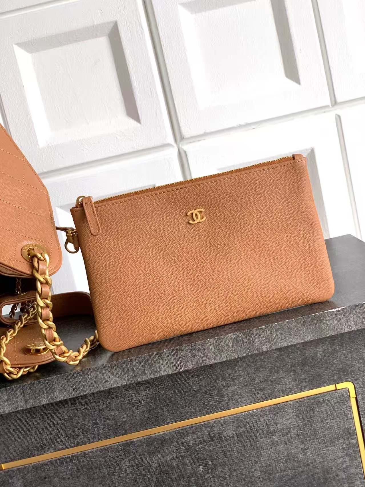 Ch*el 25c bucket bag 40x30x15cm