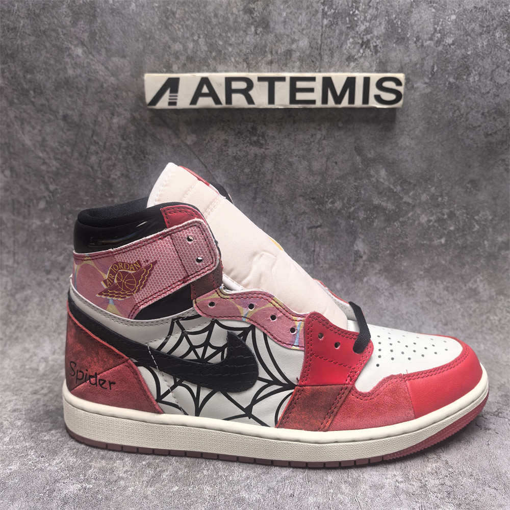 UA Jordan 1 Retro High OG Spider-Man Across the Spider-Verse