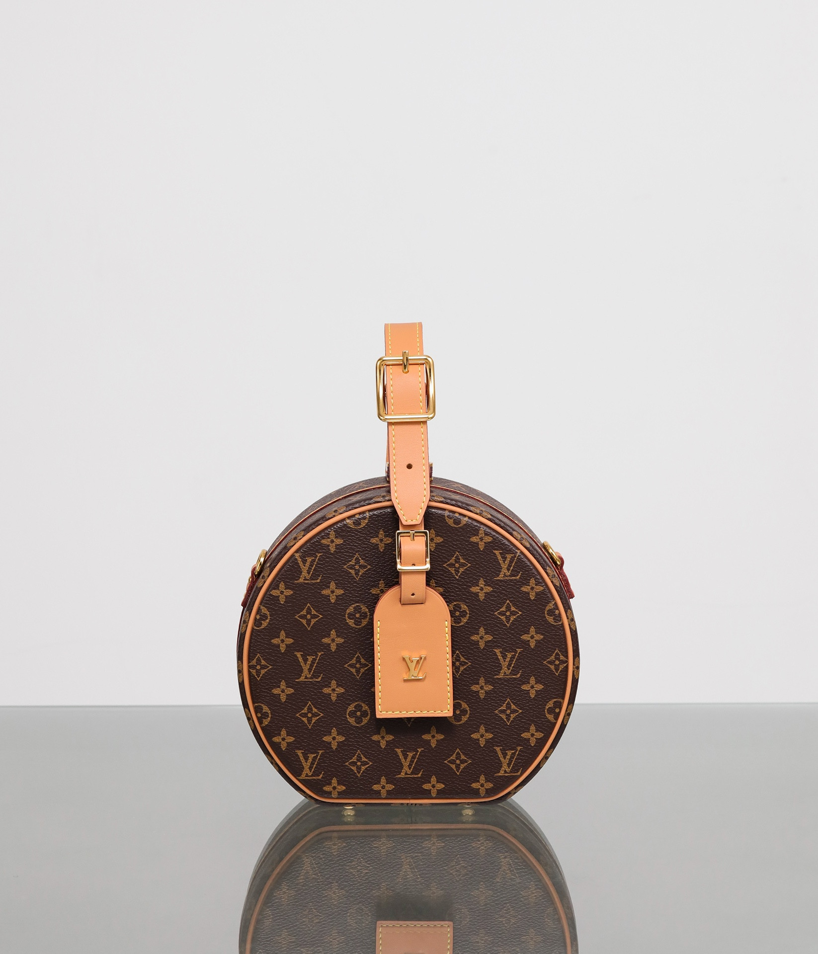 LV Petite Boite Chapeau M43514 6.9 x 6.5 x 3 inches