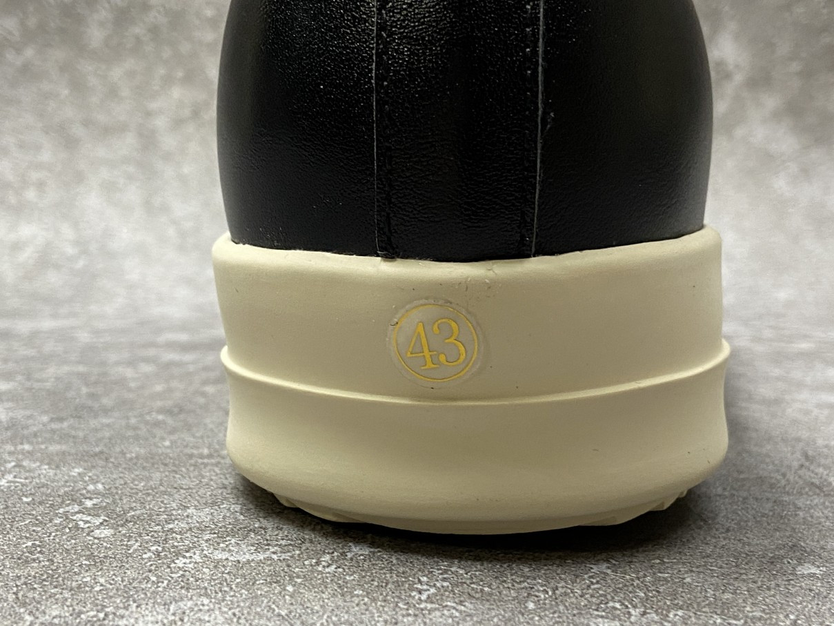 Rick Owens Low Srx & Jingle Black White