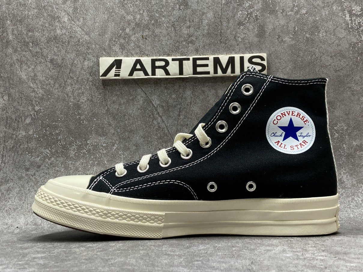 Converse Chuck Taylor All-Star 70s Hi Comme des Garcons PLAY Black