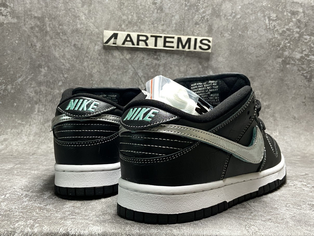 nike sb dunk low Di*m*nd s*pply co black Di*m*nd