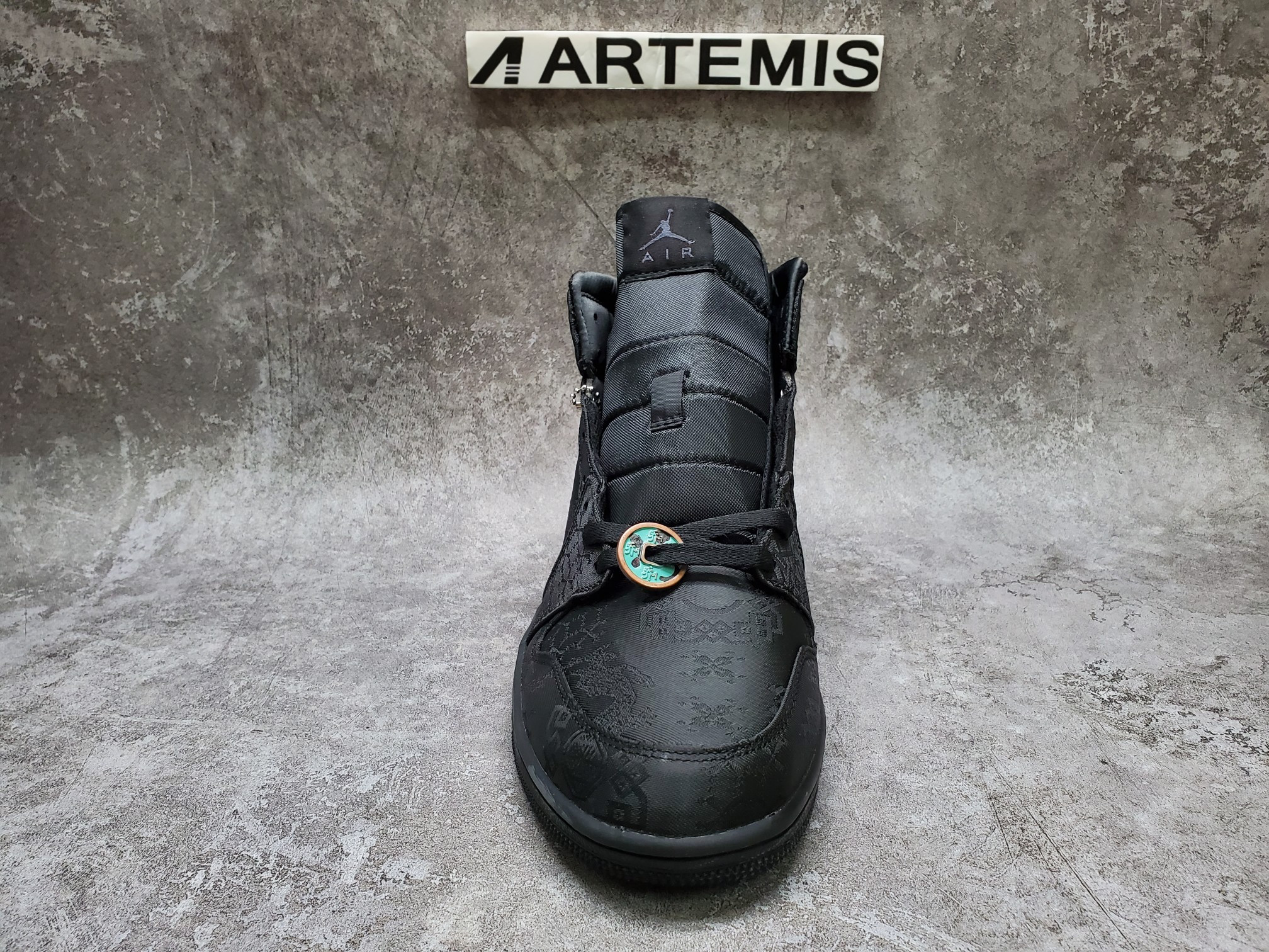 Air Jordan 1 Mid Edison Chen Black Clot