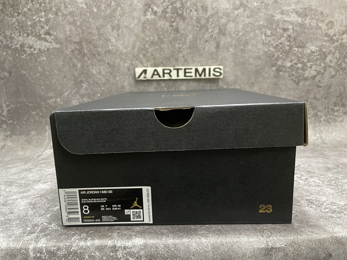 Air Jordan 1 Mid Signal Blue