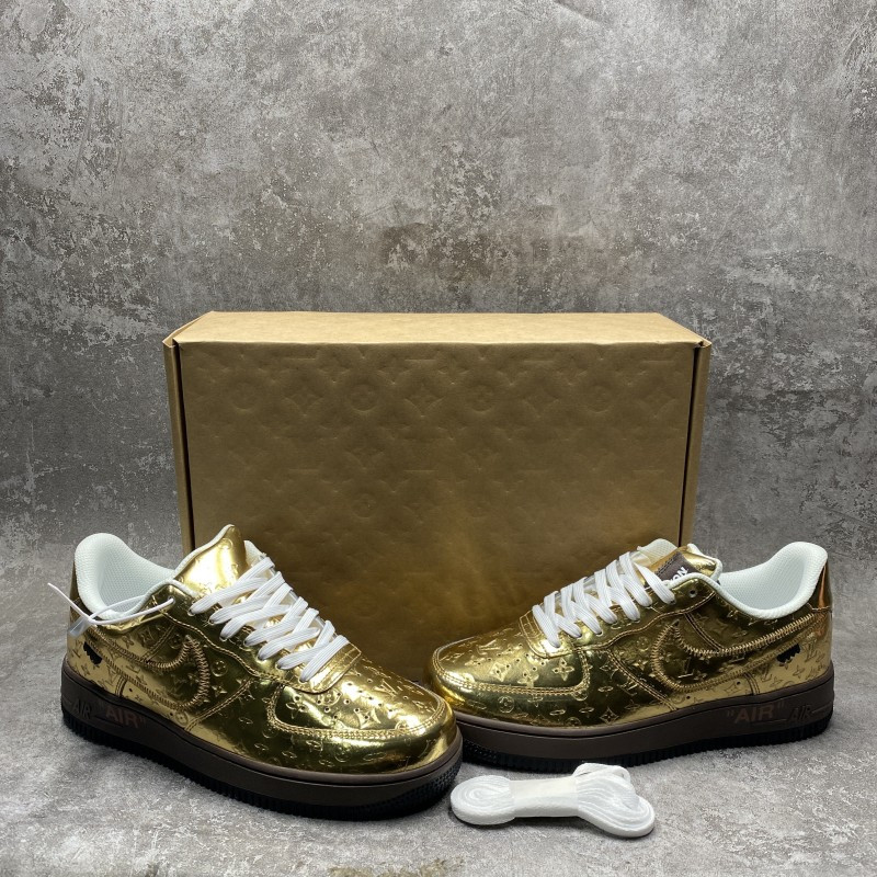 1V x Air Force 1 Low Gold