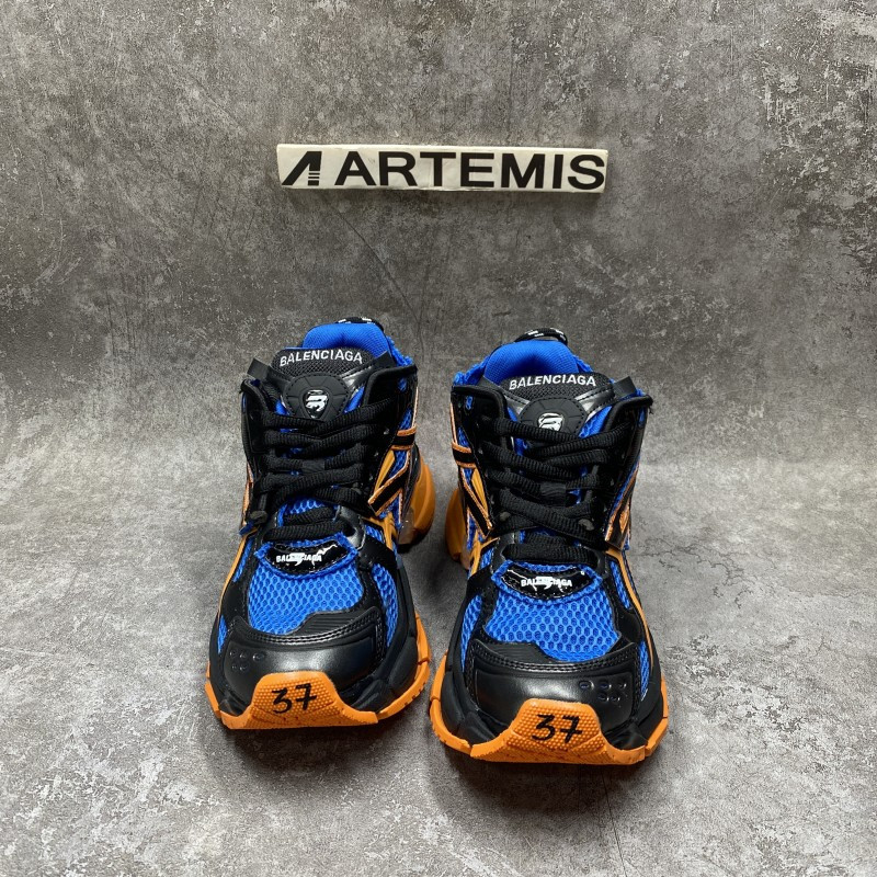 Balenciga Runner Sneaker Blue Multi