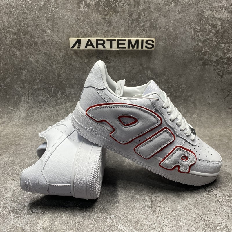 CPFM X Nike Air Force 1 By You White Red