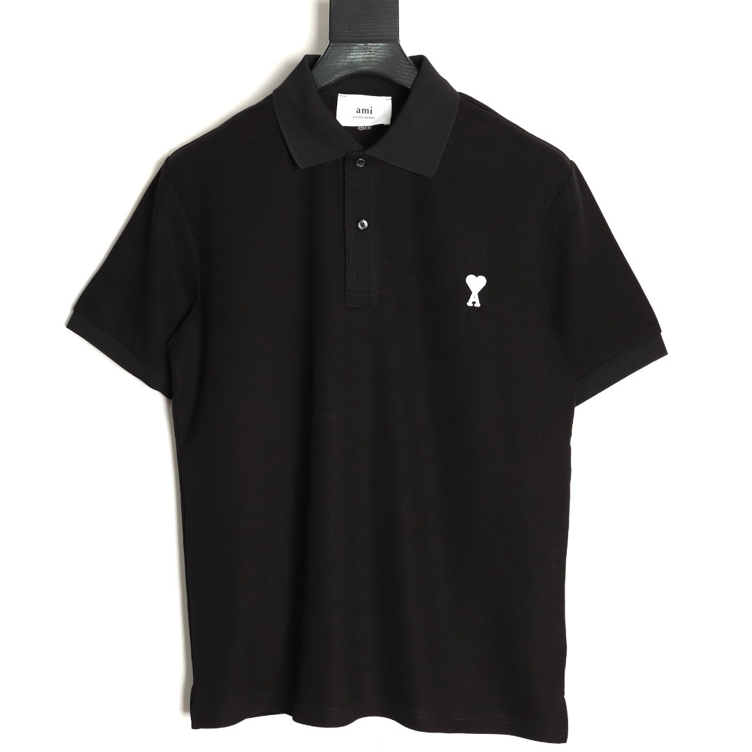 Ami 25SS Short-sleeved Polo shirt