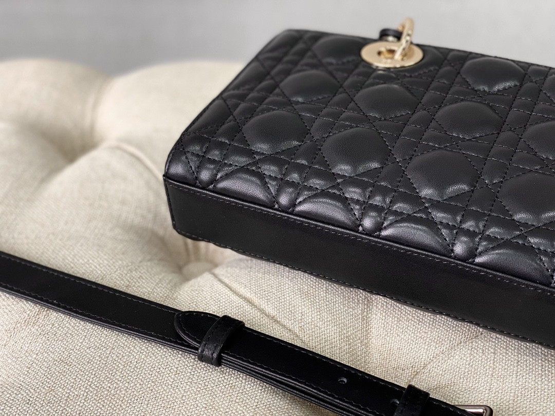 D*or lady d-joy bag medium black 26 x 13.5 x 5 cm