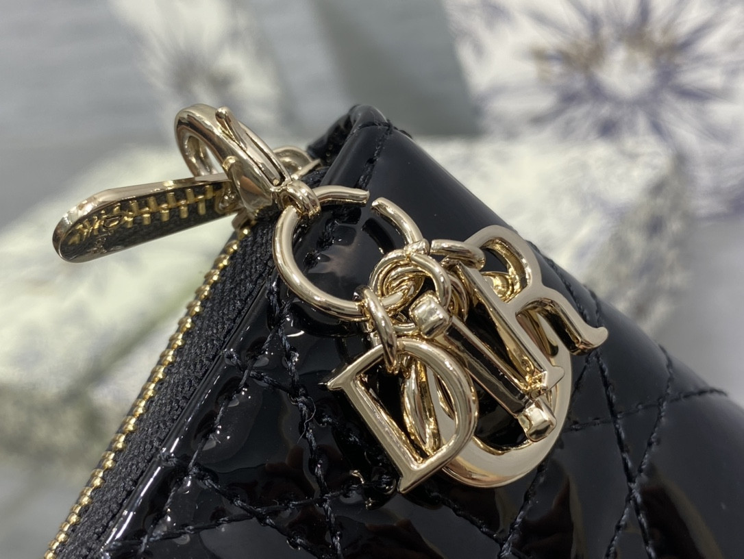 lady D*or voyageur small coin purse card holder