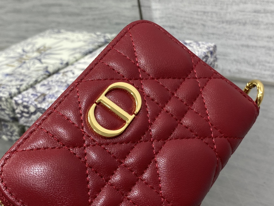 lady D*or voyageur small coin purse card holder