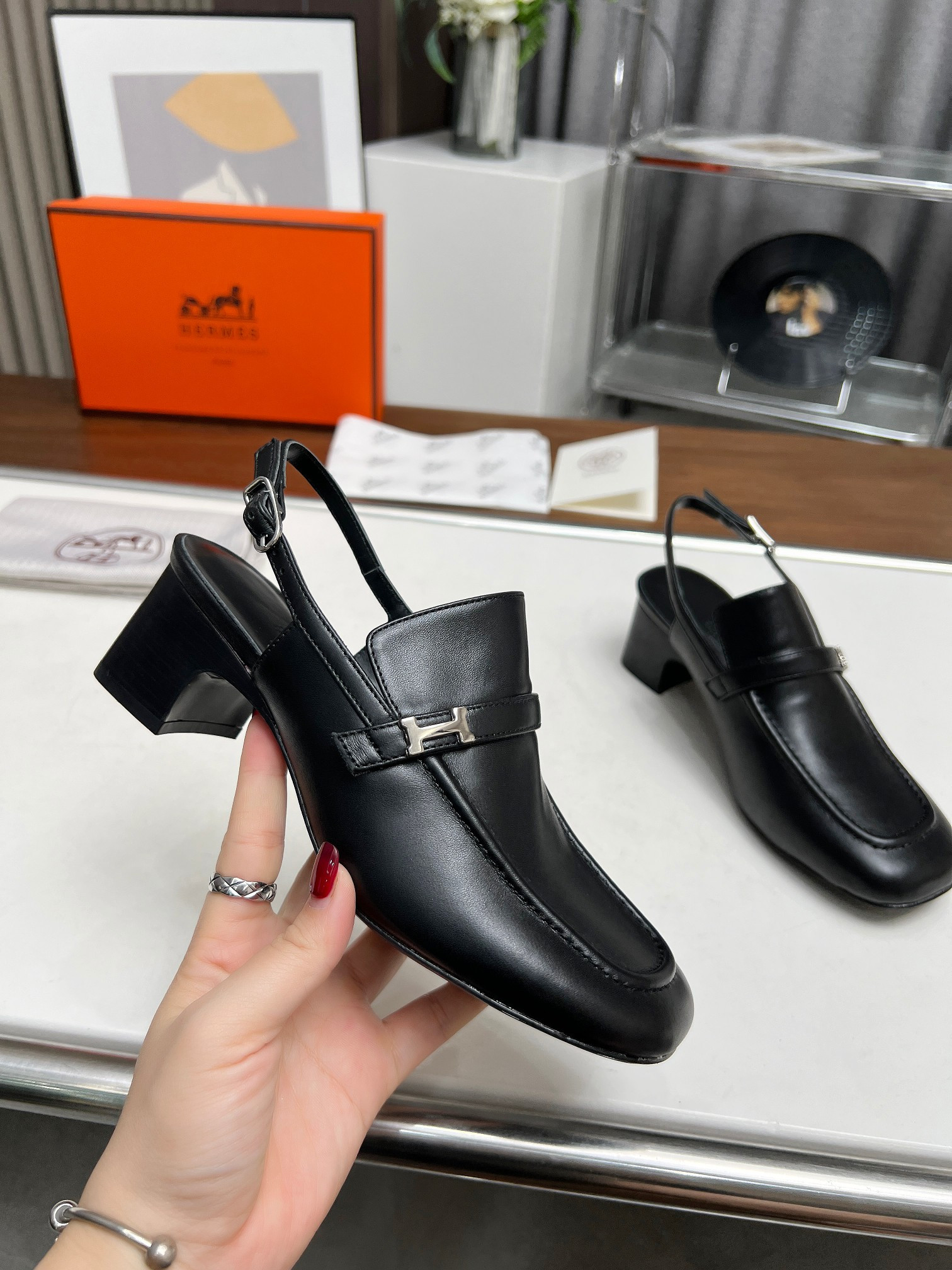 UA Hermès Infinie 50 Pump