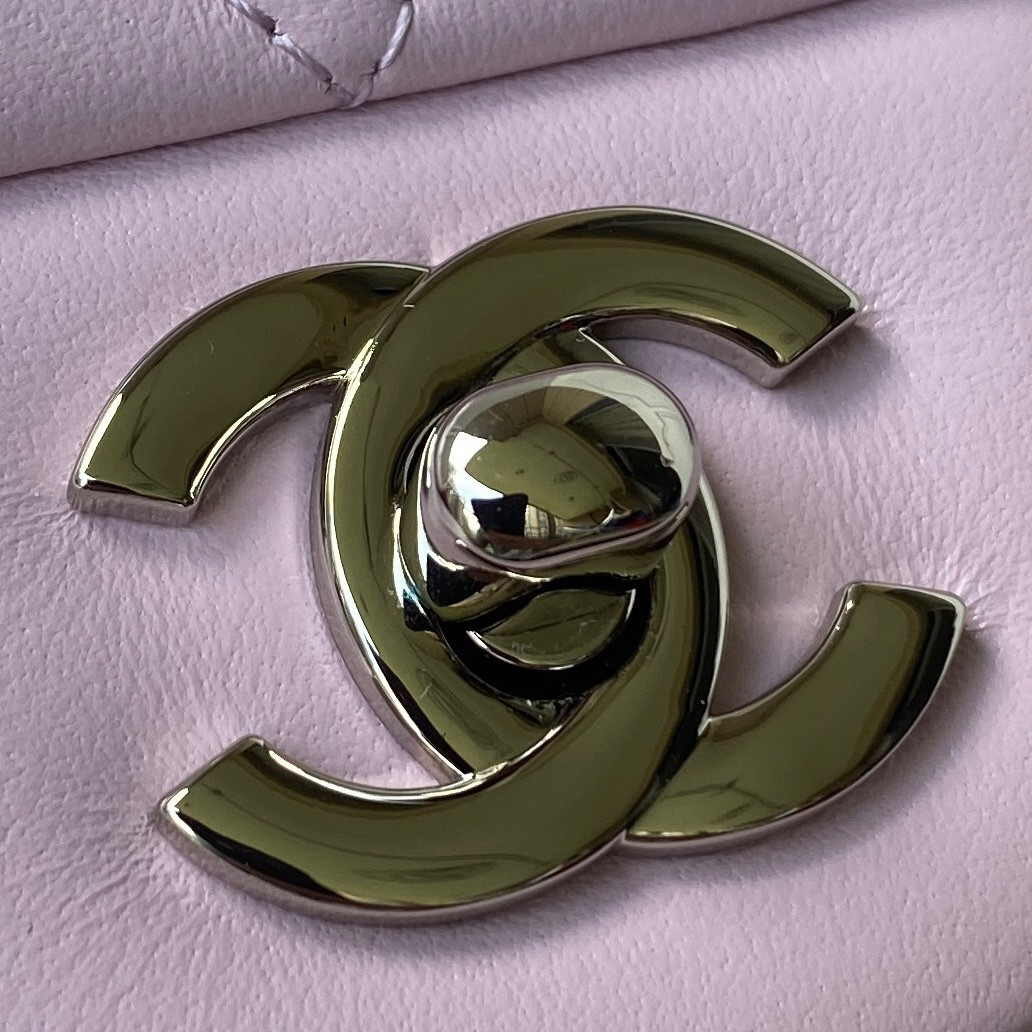 Ch*el classic flap bag 15.5×25.5×6.5cm