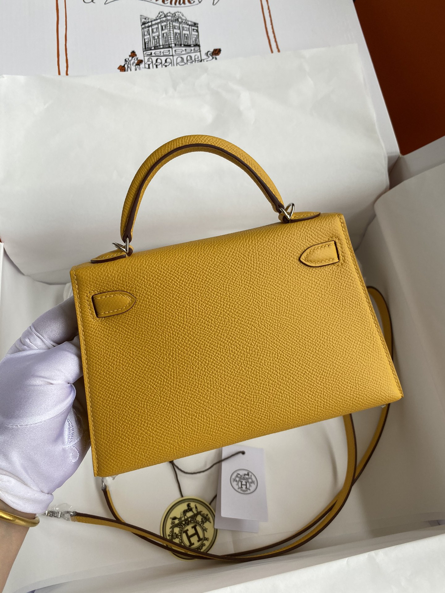 Hermès Mini Kelly 19 19×6×12CM