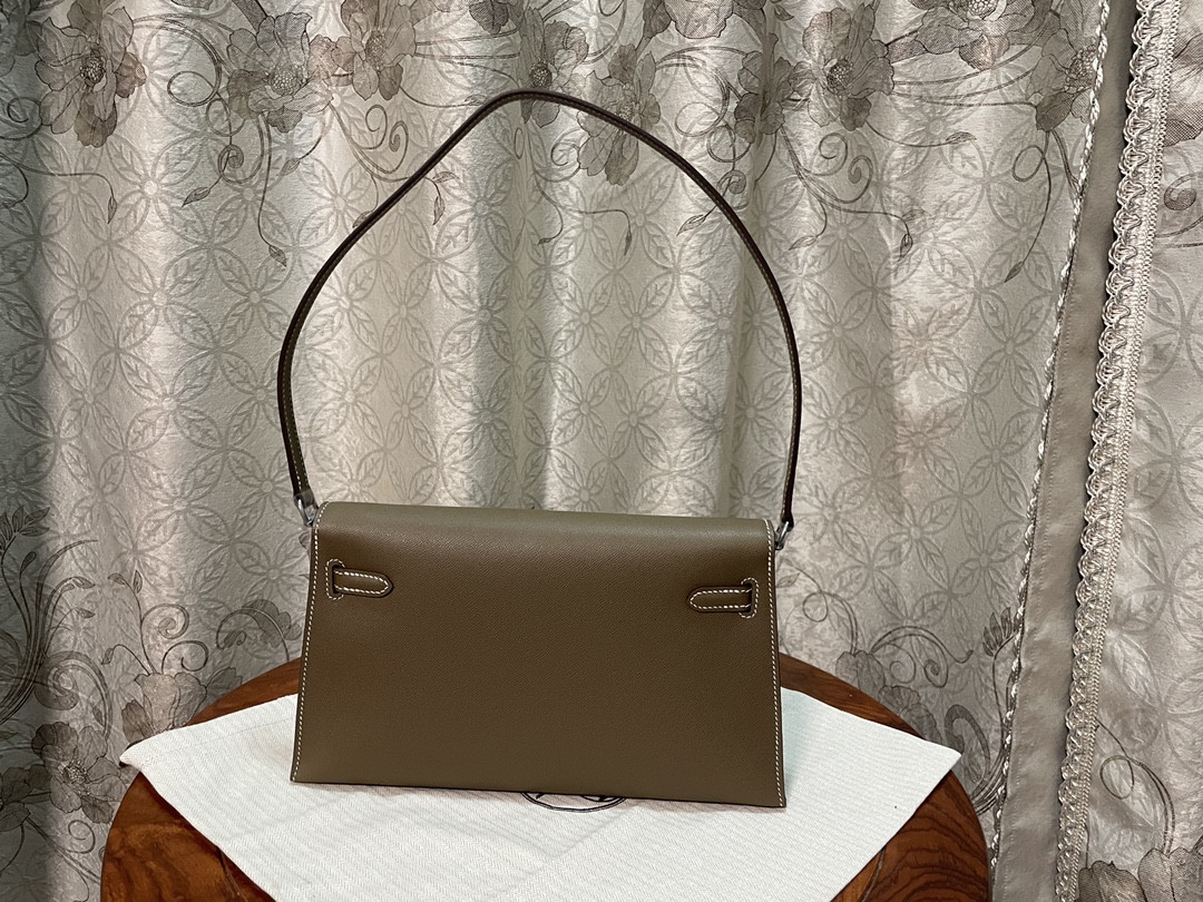 Hermès Kelly Elan Epsom16x27.8x4cm