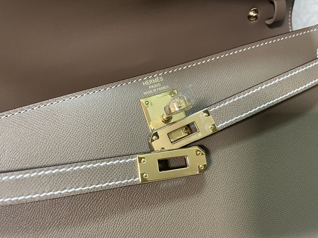 Hermès Kelly Elan Epsom16x27.8x4cm