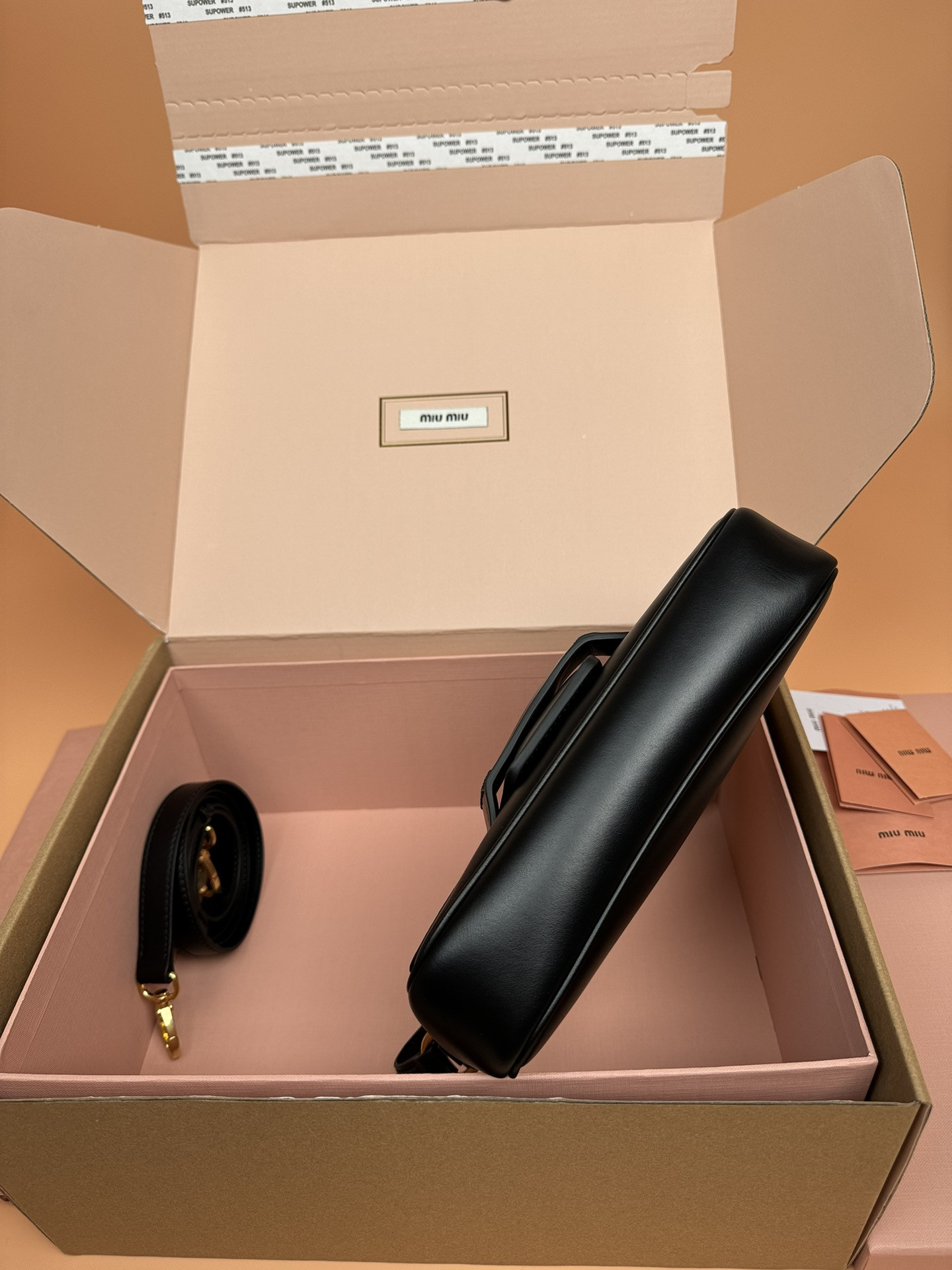 Miu Miu Penny Leather Bag 23×13.5×5cm