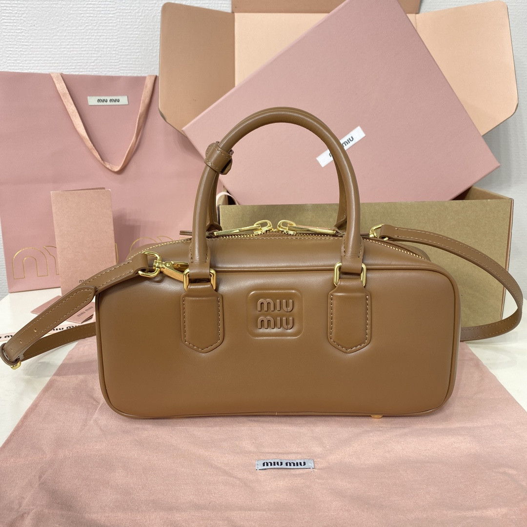 Miu Miu Arcadie leather bag 12x27x9cm
