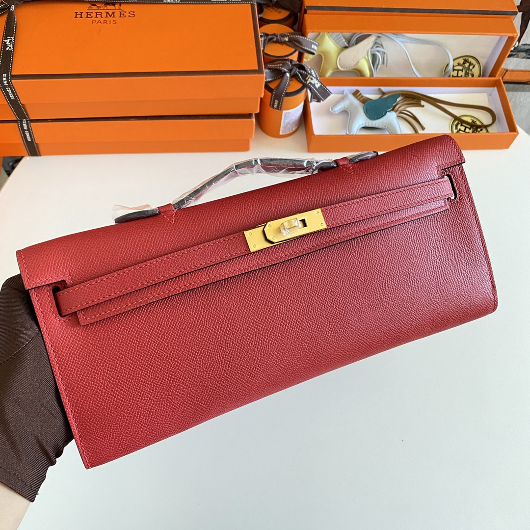 H**mes kelly cut 31cm epsom leather