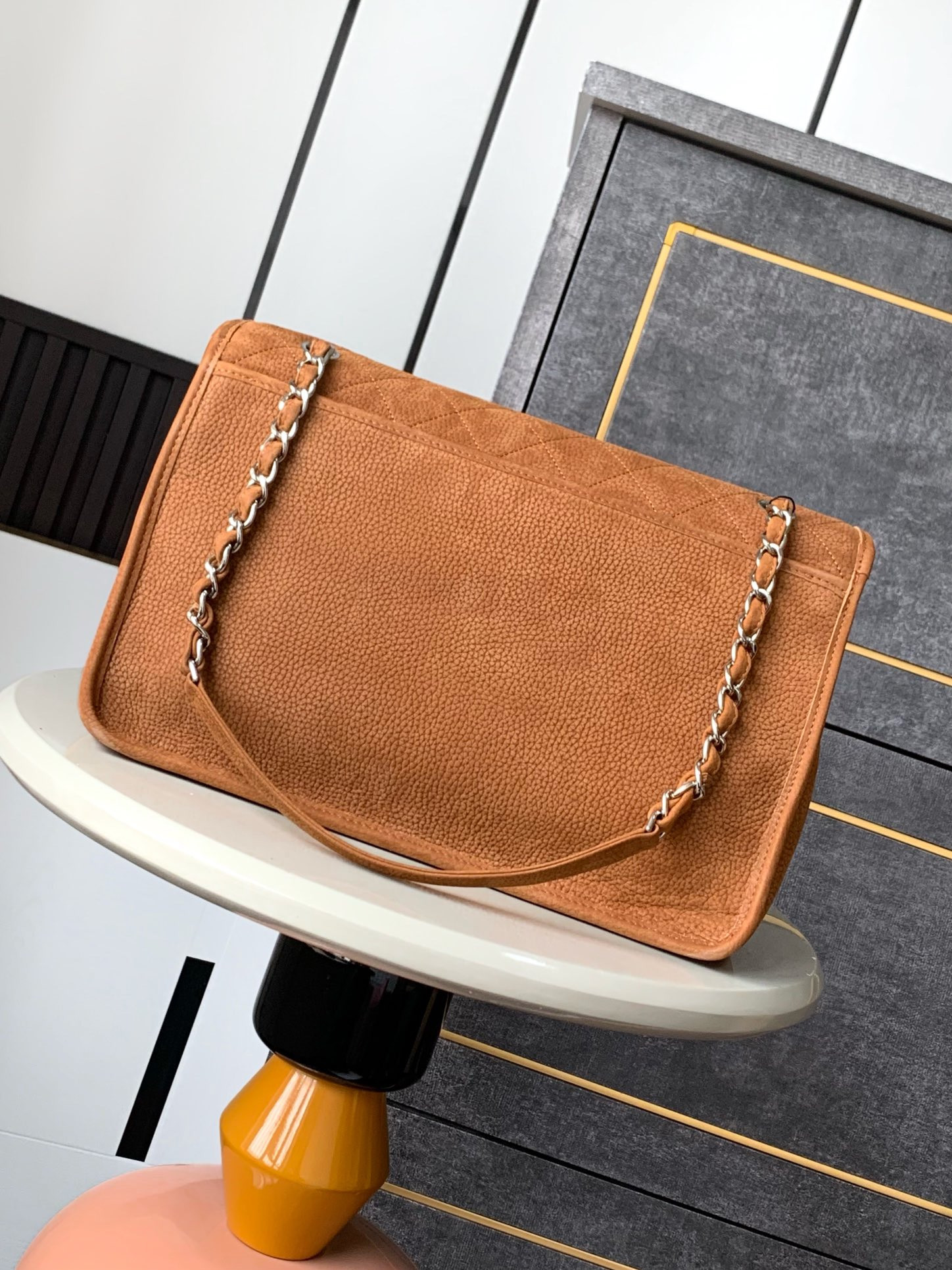 Ch*el shopping bag 34x25x10cm