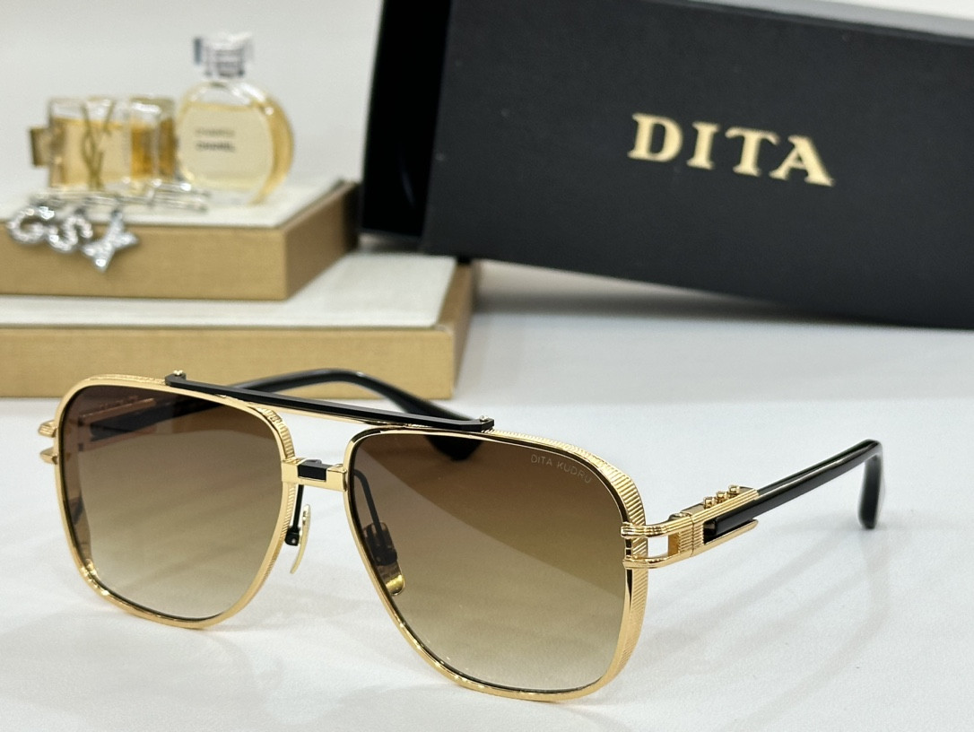 DITA Glasses DTS436-GLD-BLK 61-14-135