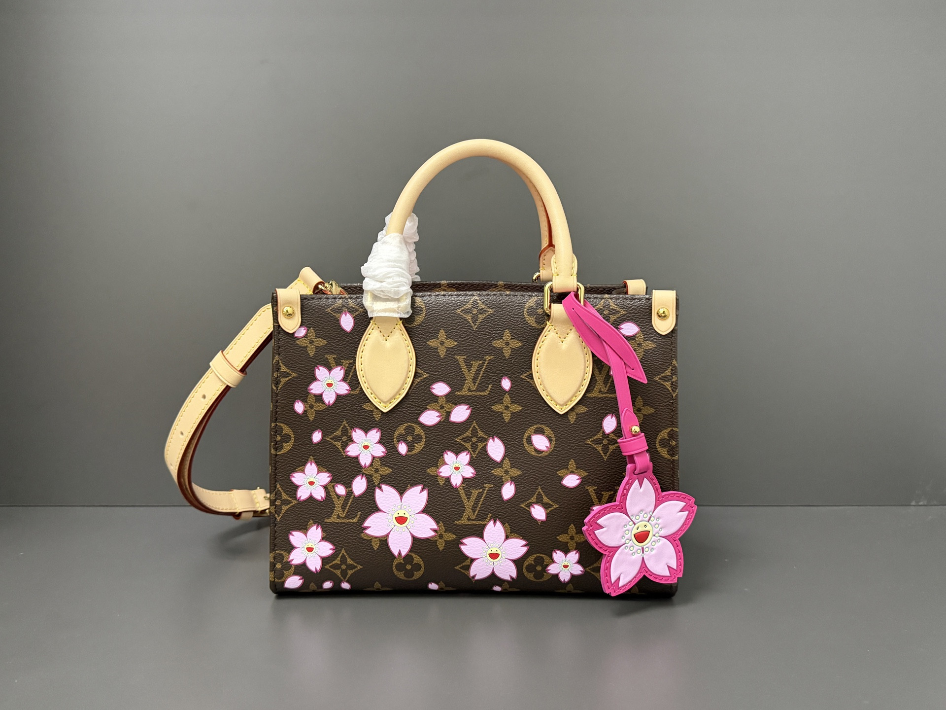 LV × TM On the Go PM M13269 25x19x11.5cm