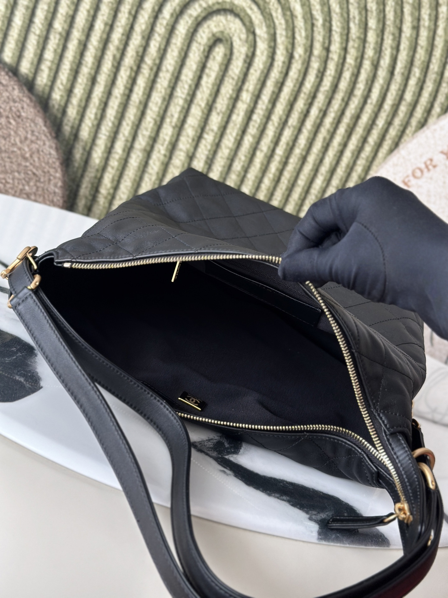 Ch*el large backpack as5523 33.5x28x10.5cm