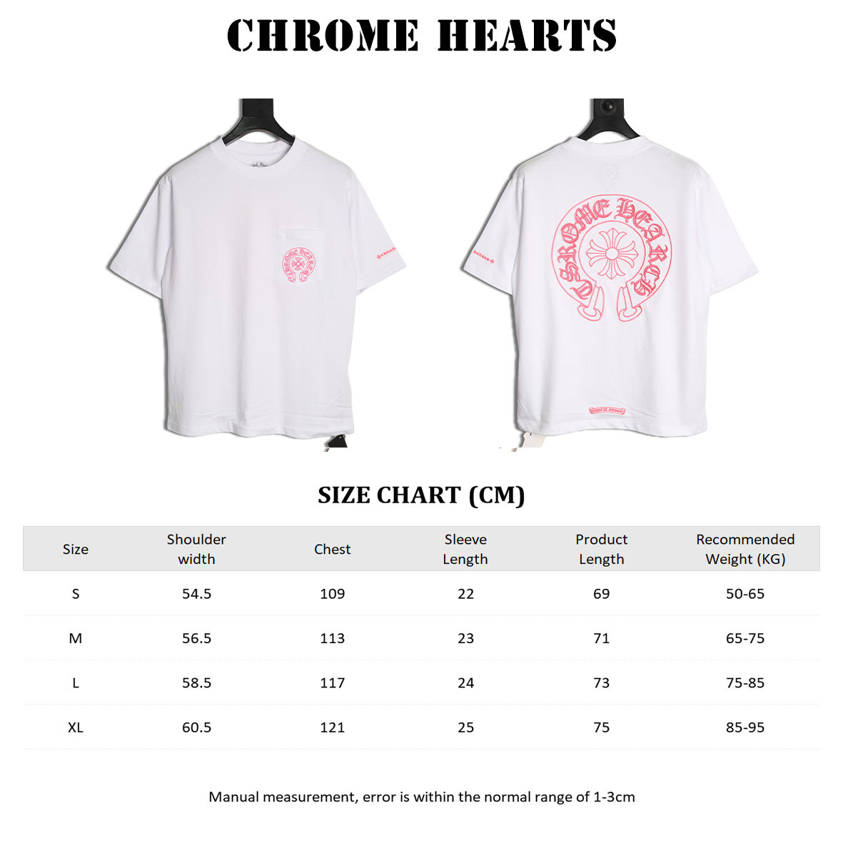 Ch*0me He**ts short-sleeved t-shirt