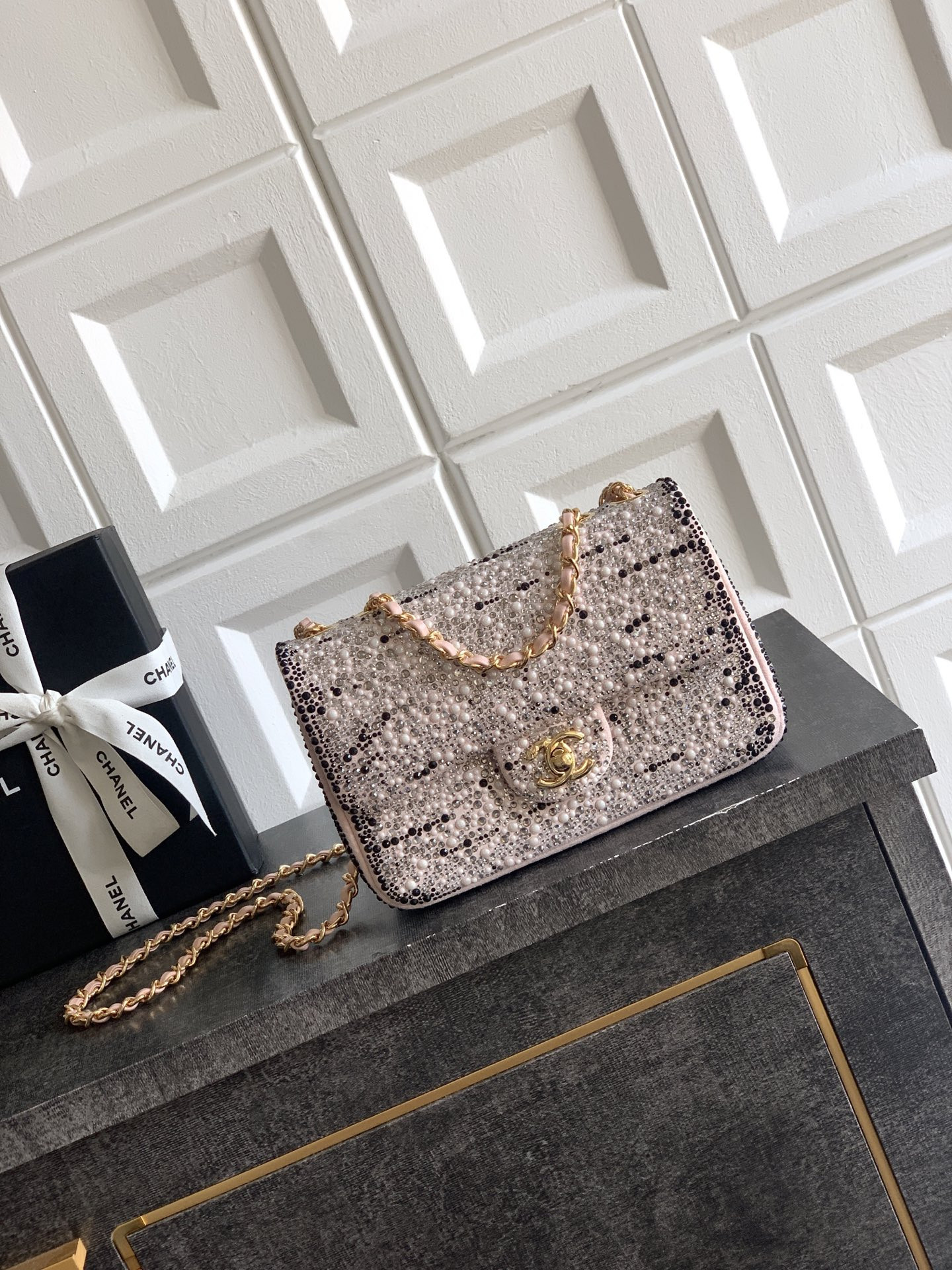 Ch**el evening bag as4297 13x21x8cm