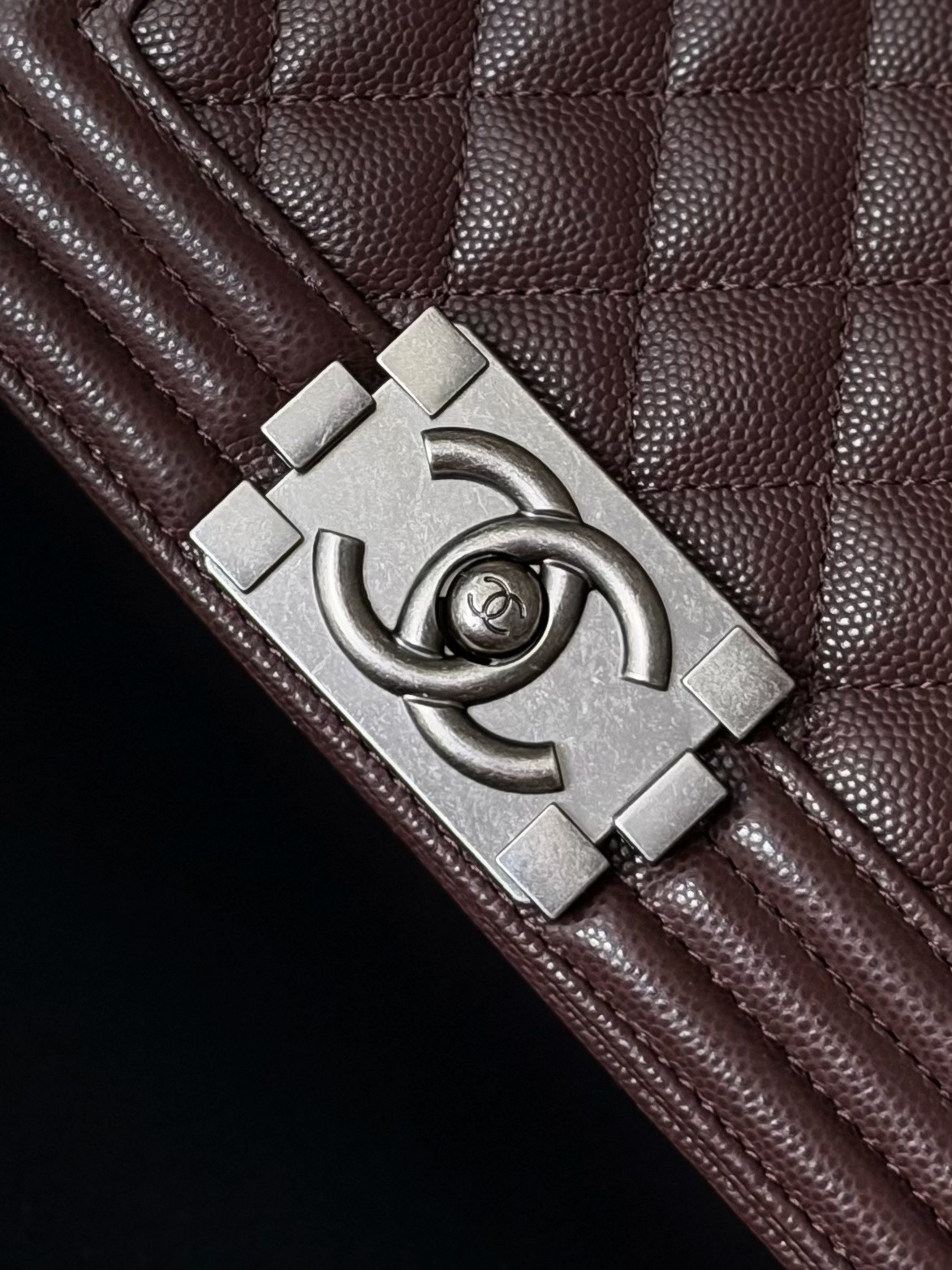 Ch**el boy handbag 12x20x7cm