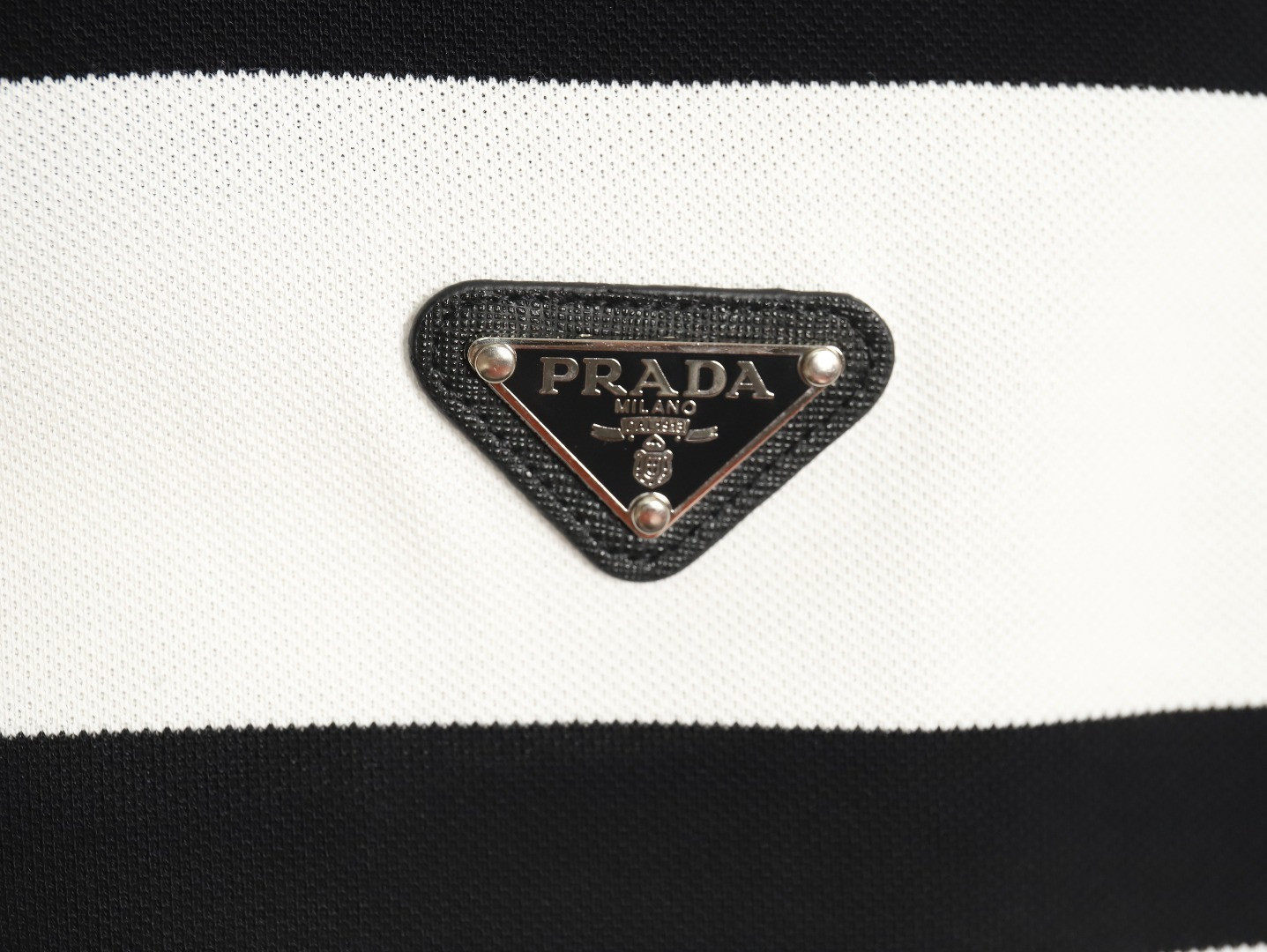 Pra*a short-sleeved polo shirt