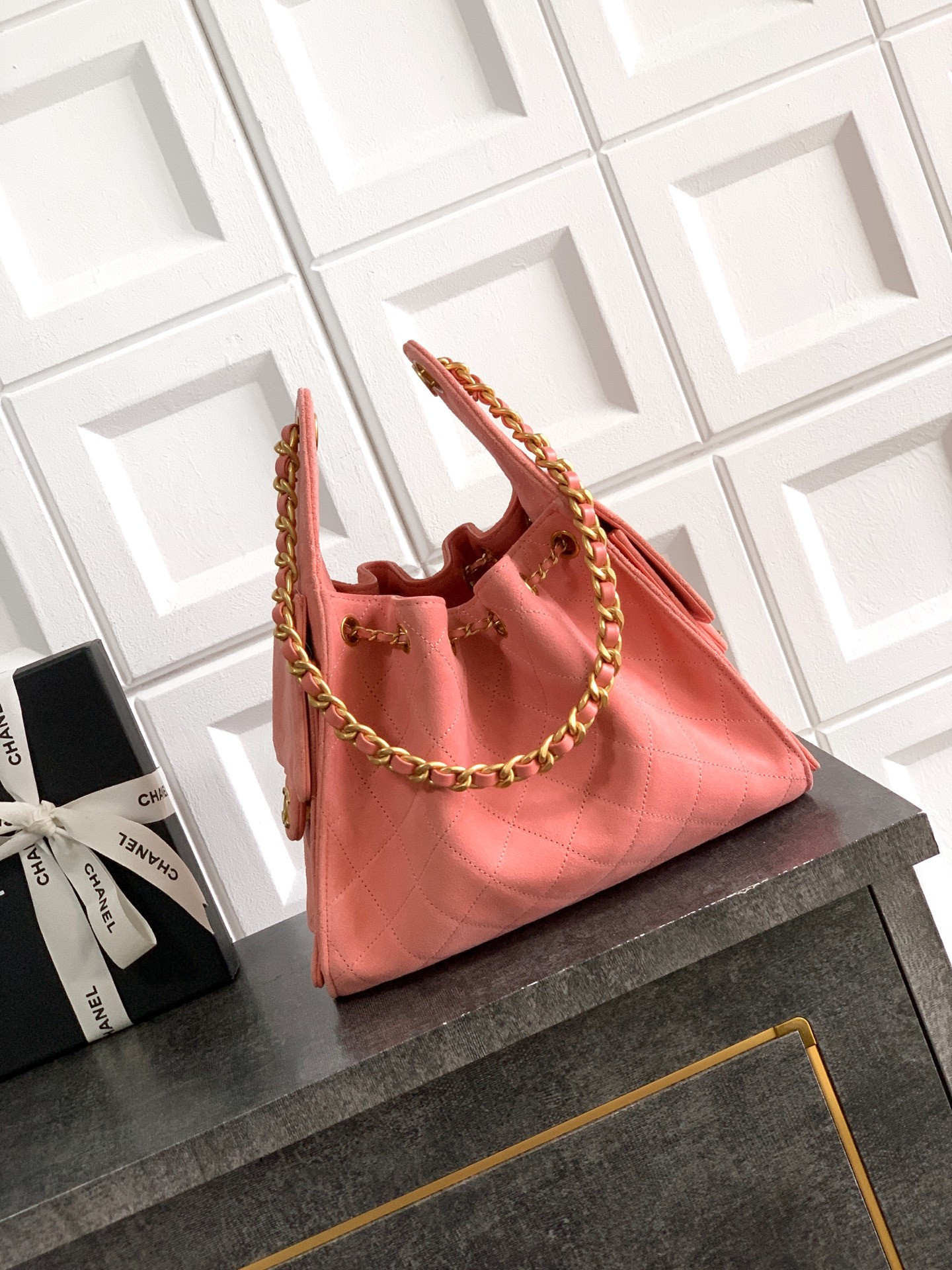 Ch**el 25c bucket bag 30x26x14cm