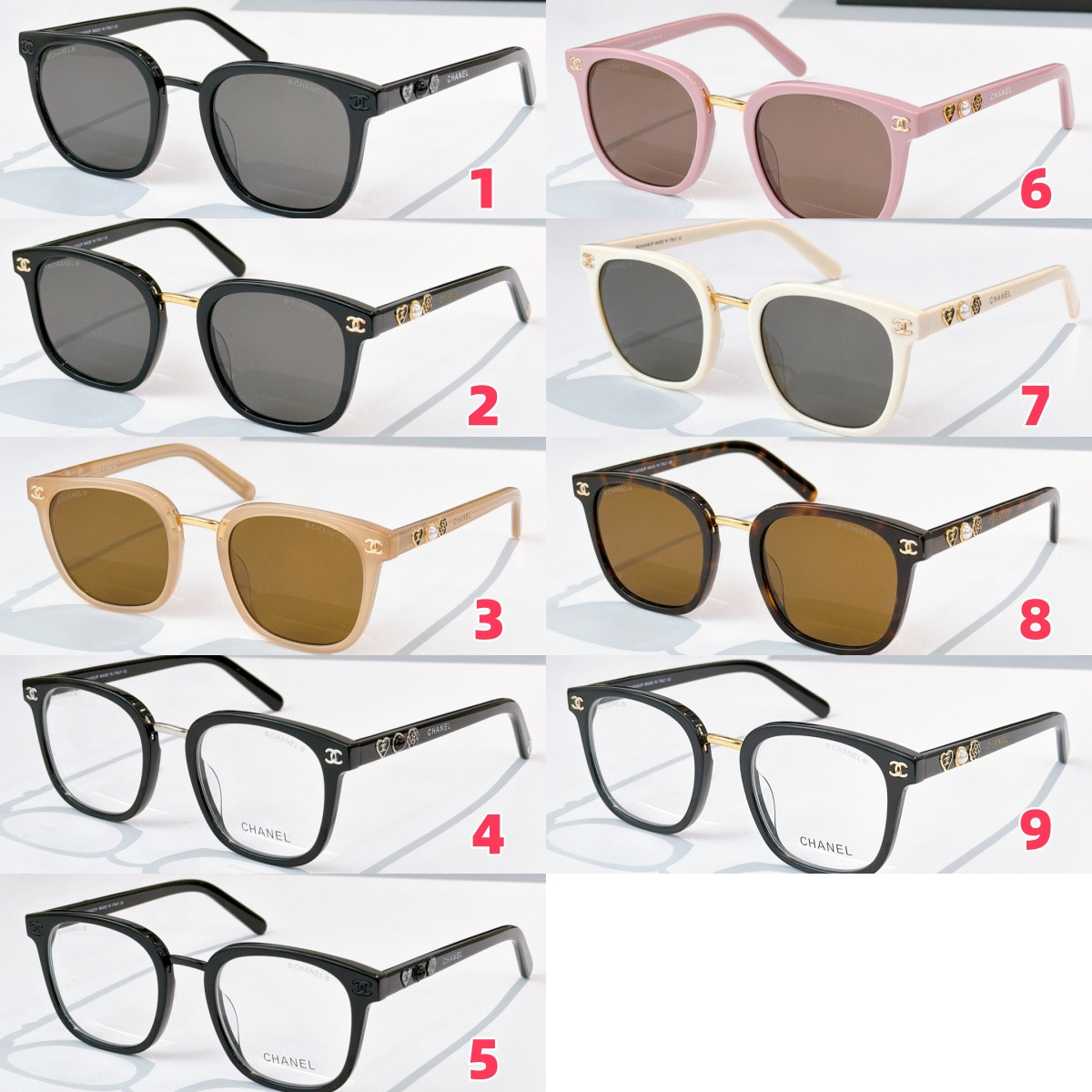 Ch**el glasses ch8822 57-18-145