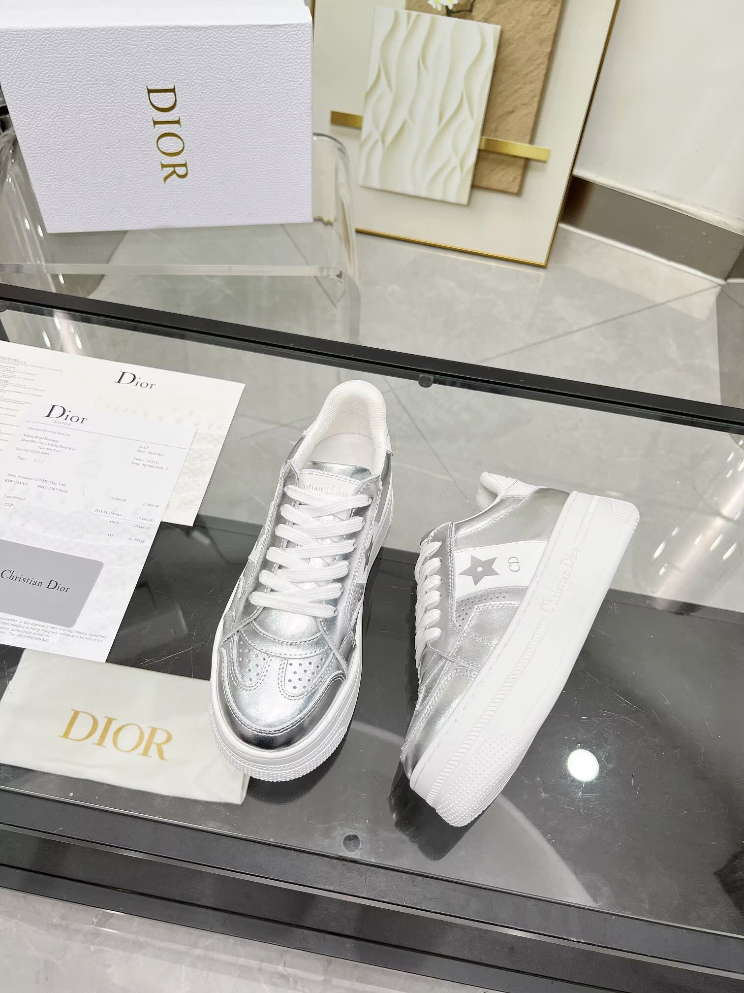 ua D10r star platform sneaker