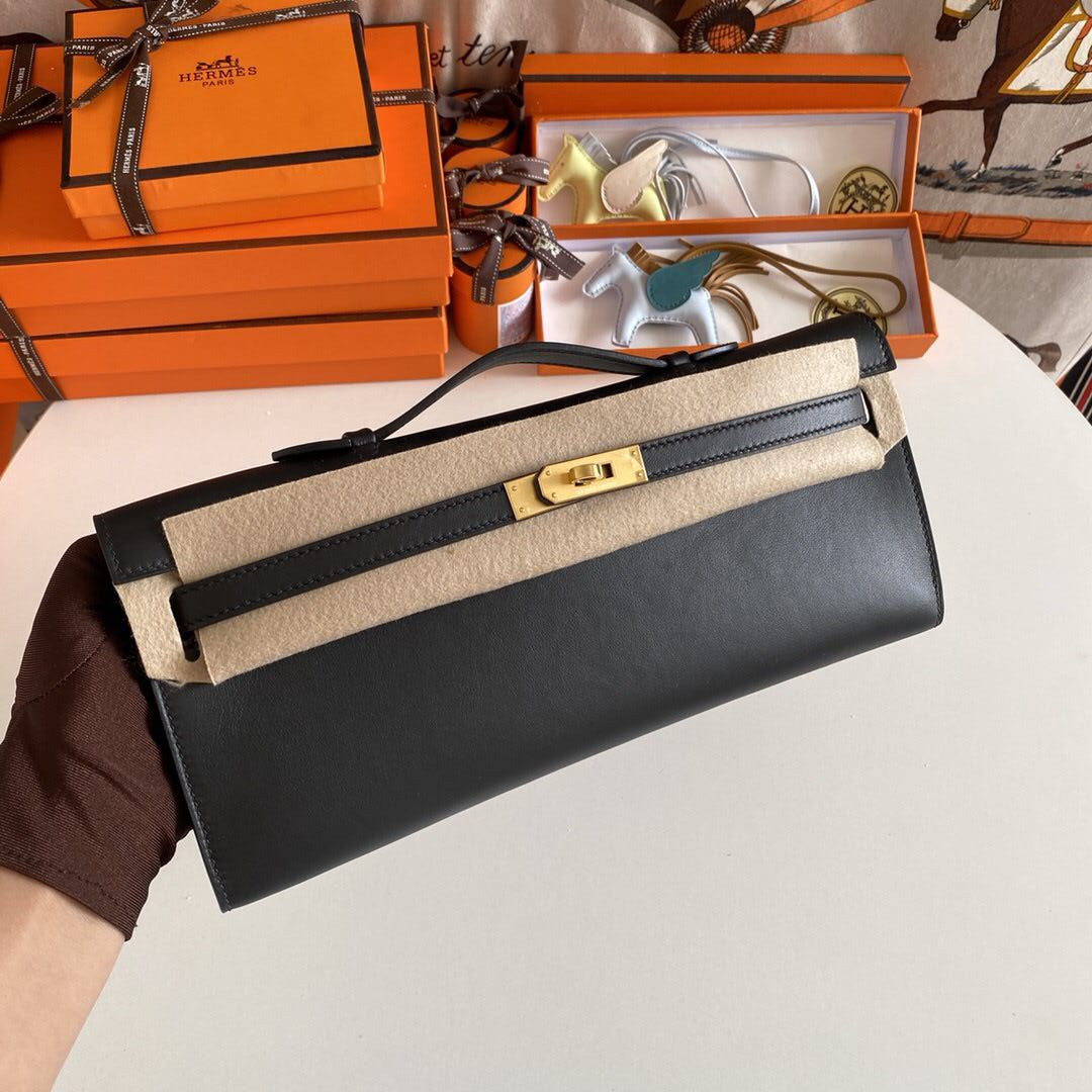 Hermes Kelly Cut 31cm Swift Leather