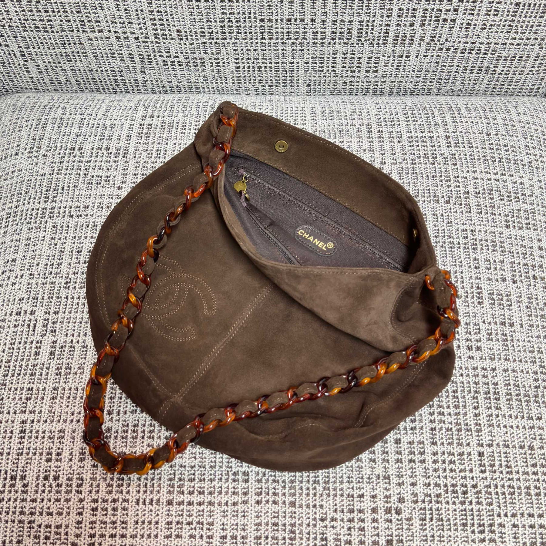 Ch**el hobo bag 33x32cm