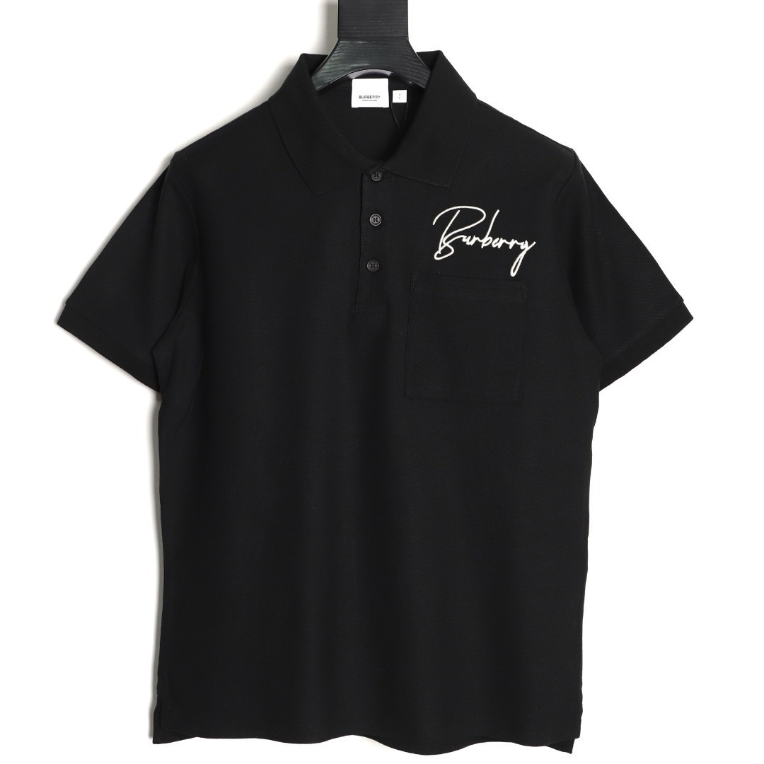 Bv*b*rry short-sleeved polo shirt