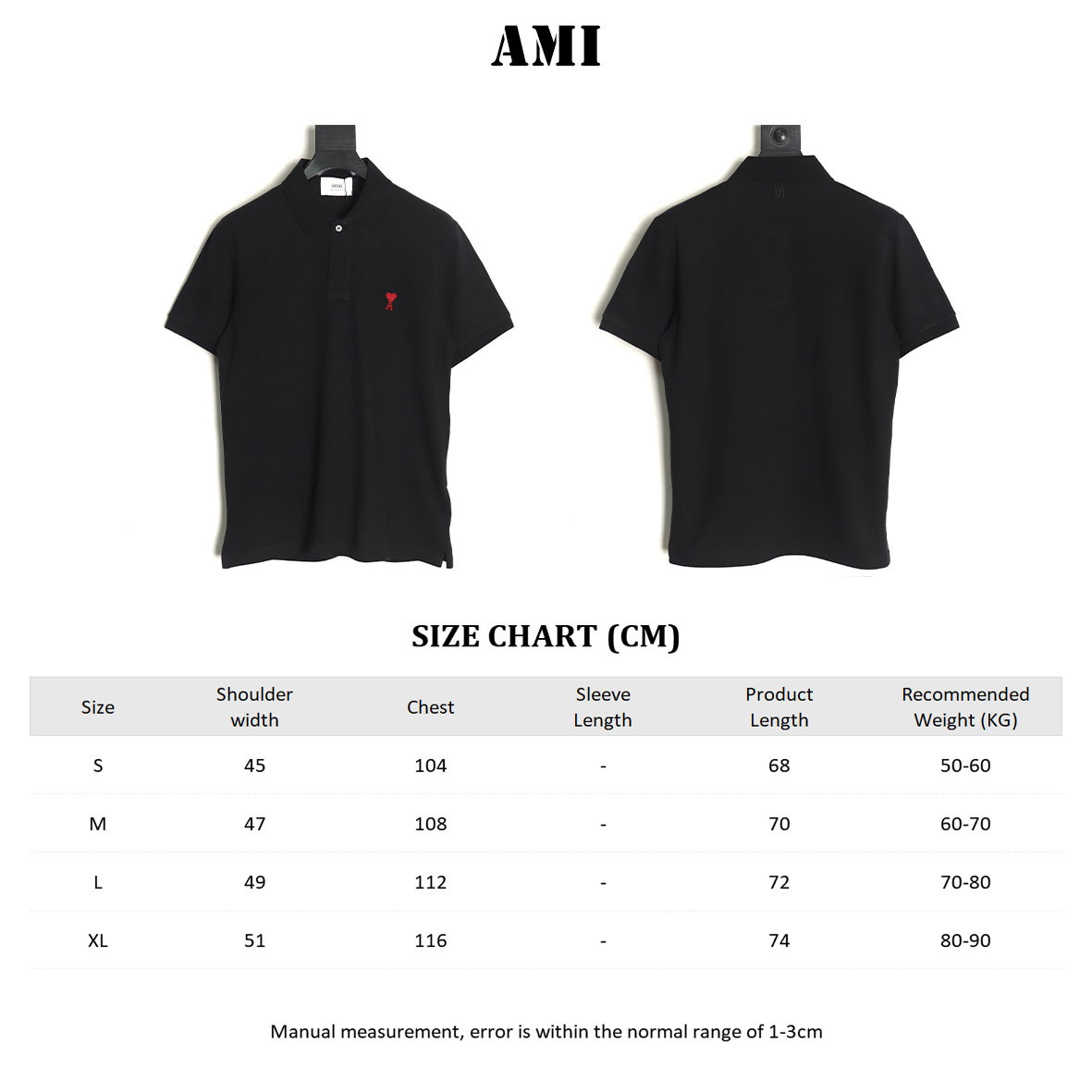 Ami Paris Short-sleeved Polo shirt