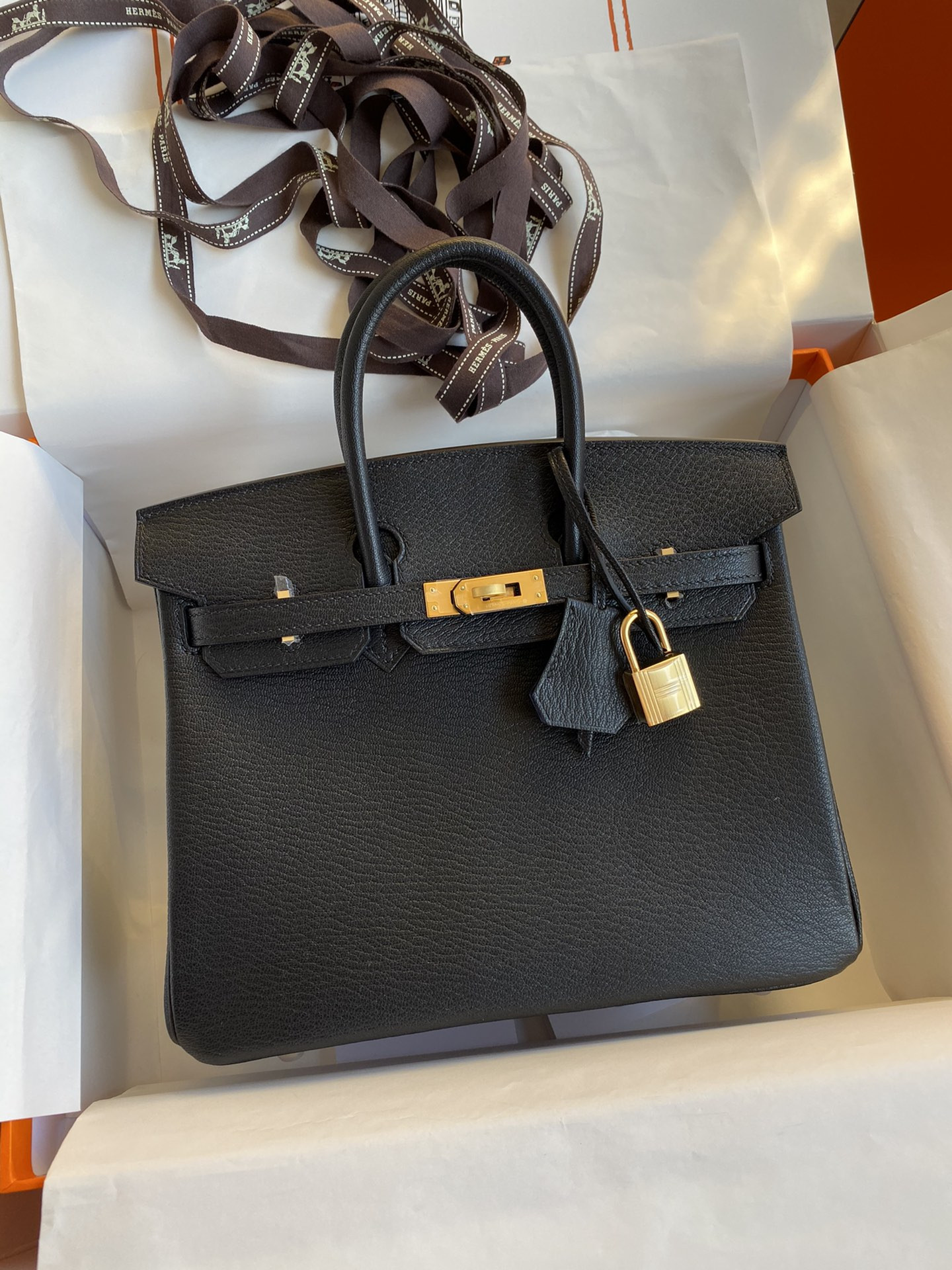 Hermès Birkin 25 30 35 Chèvre Leather (Customized, no exchange no return, about 20days)