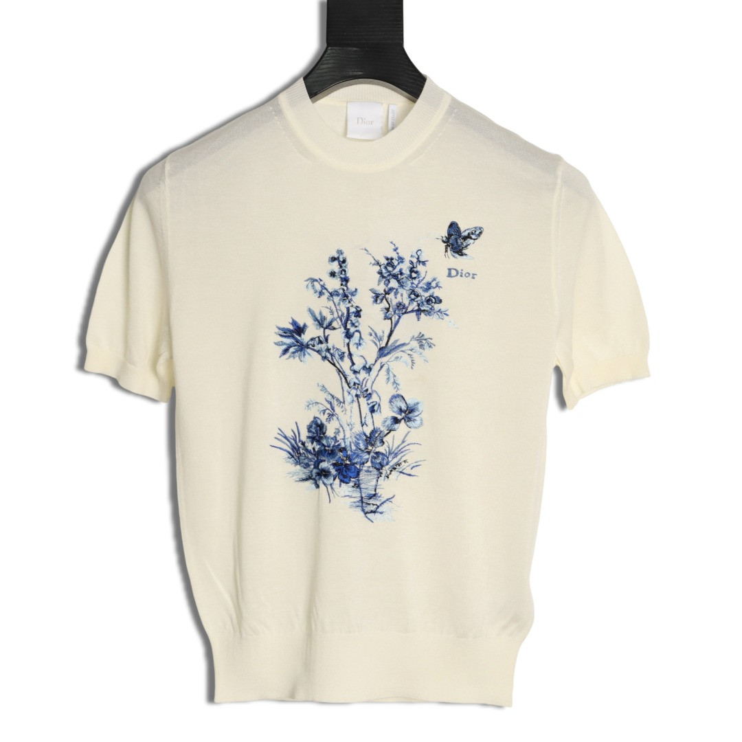 D10r 26ss women's knitting short-sleeved t-shirt