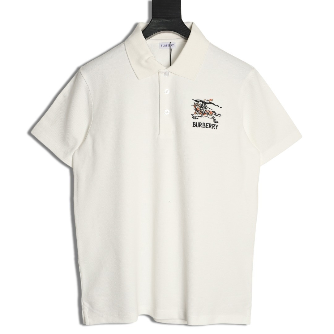 Bv*b*rry 26ss short-sleeved polo shirt