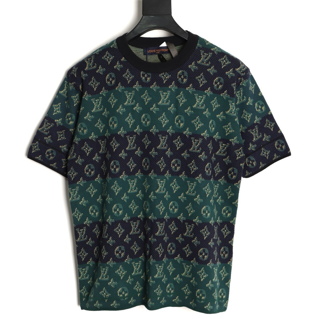 l0vis Vvtt0n knitting short-sleeved t-shirt