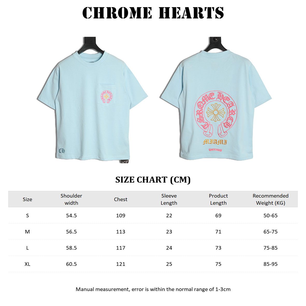 Ch*0me He**ts short-sleeved t-shirt