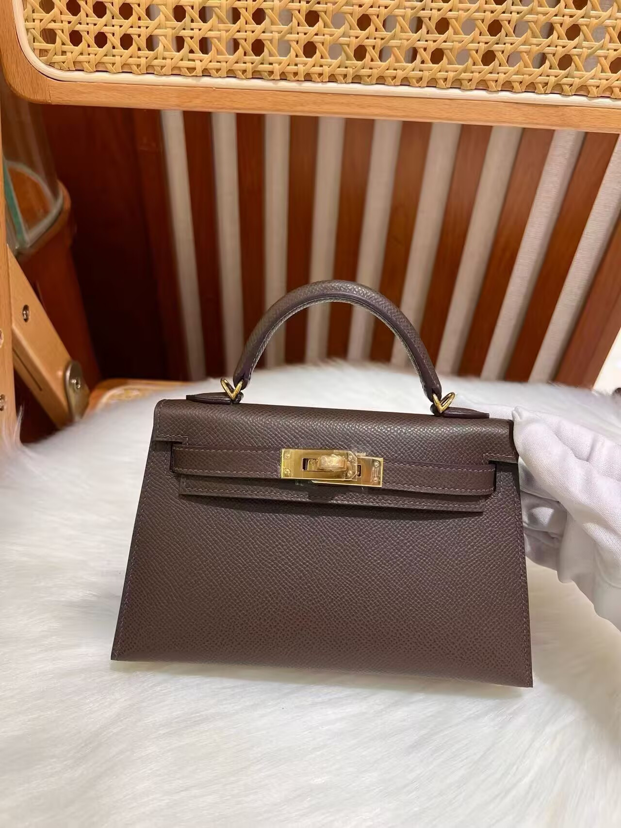 Hermès Mini Kelly 19 19×6×12cm