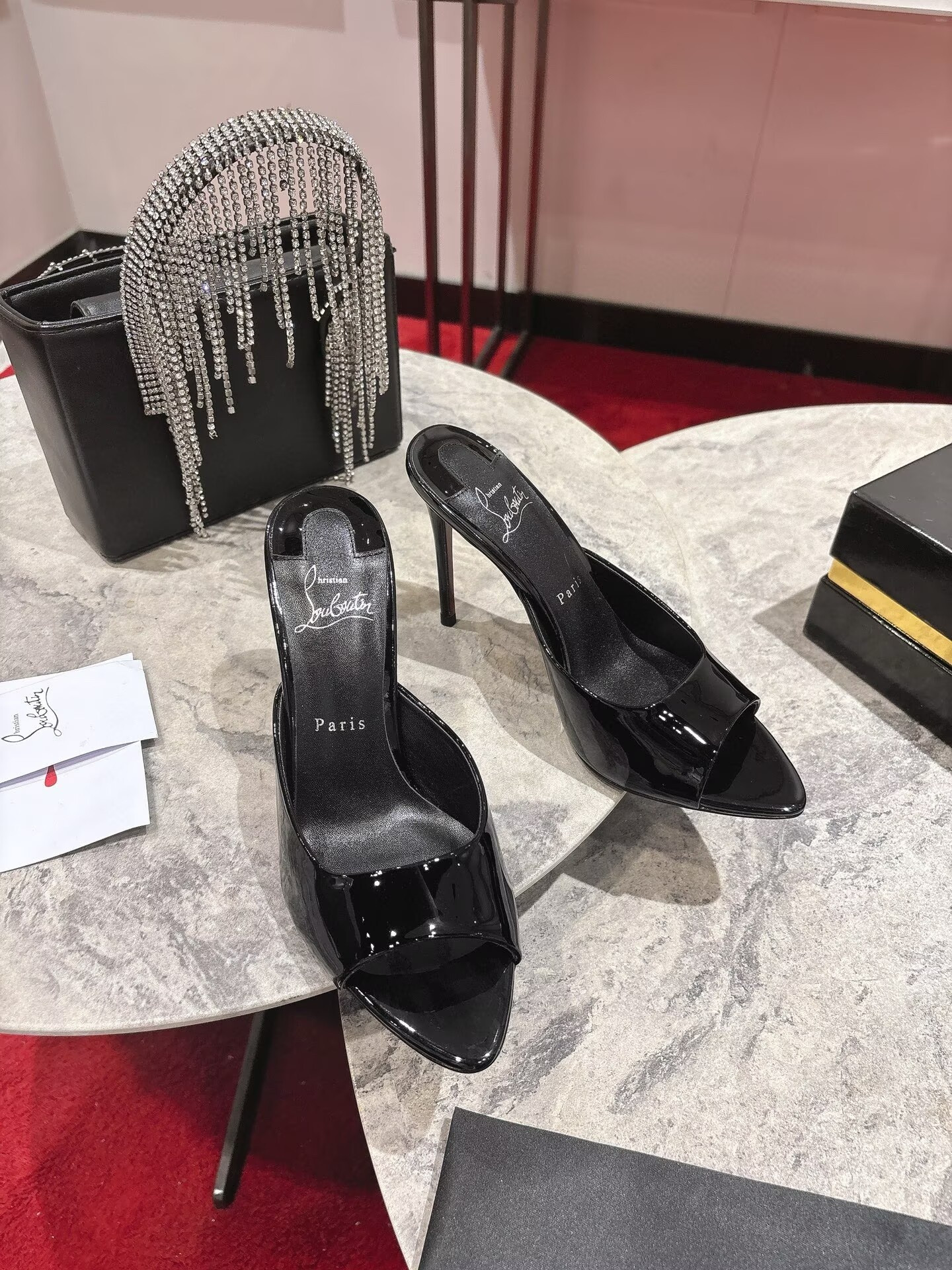 ua Chr1st1an louboutin miss z mule 10cm heel